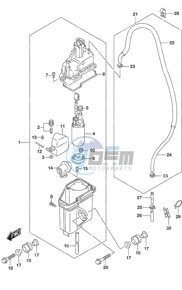 Fuel Vapor Separator