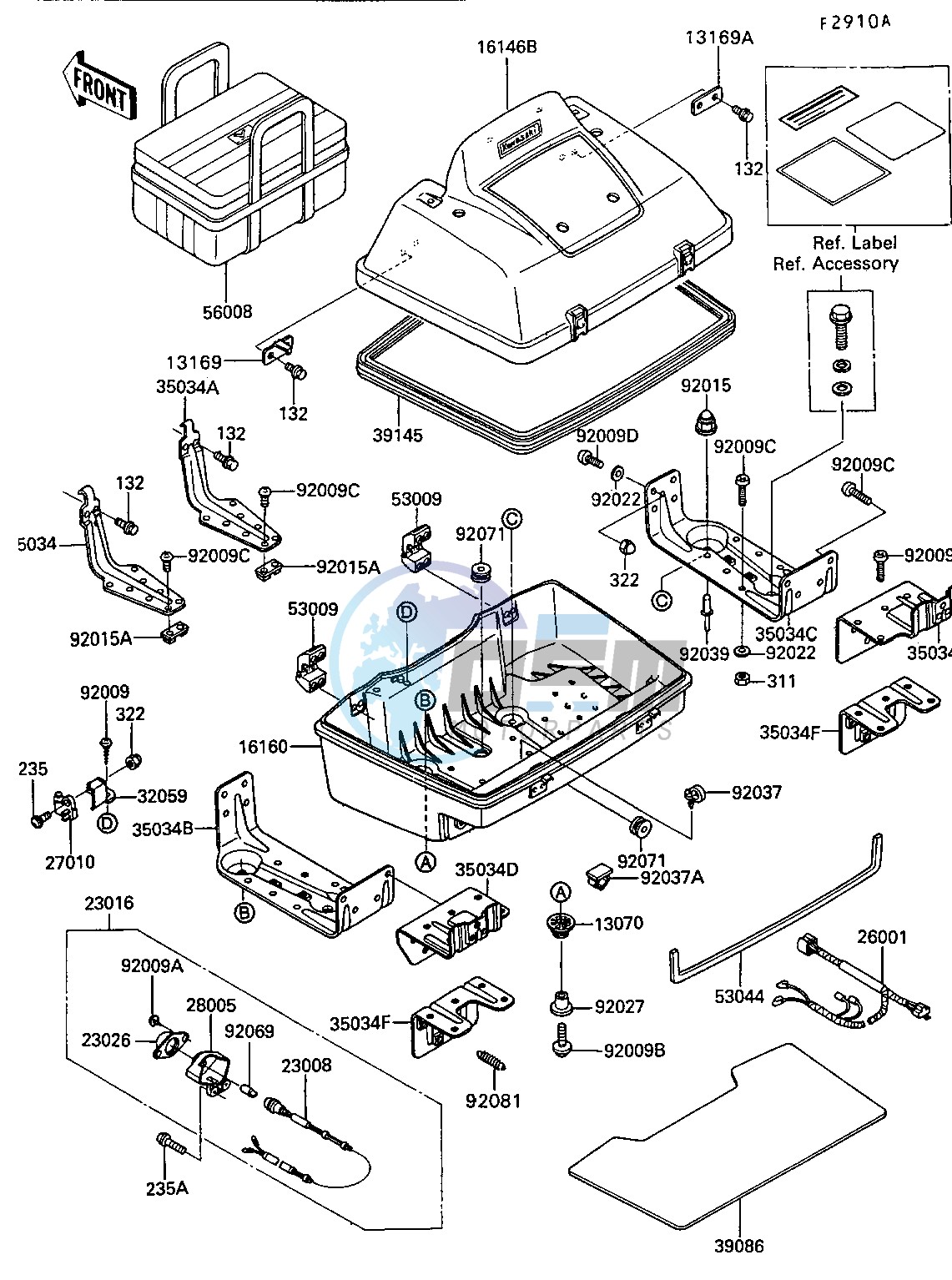 ACCESSORY -- TRUNK- --- ZG1200-B6_B7- -