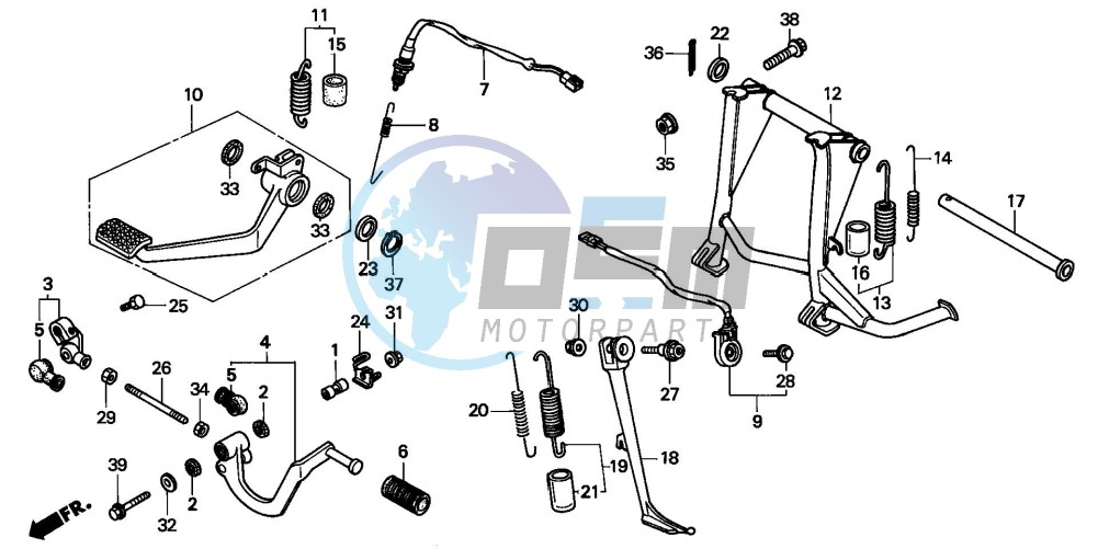 PEDAL/STAND