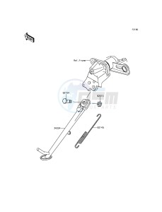 ER-6N_ABS ER650FEF XX (EU ME A(FRICA) drawing Stand(s)