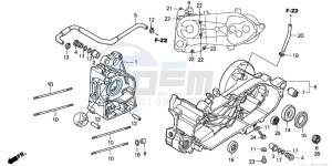 NSS250 drawing CRANKCASE