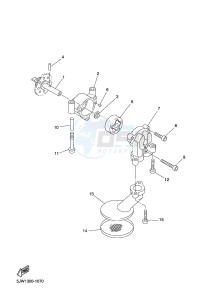 FJR1300A FJR1300-A FJR1300A ABS (B881) drawing OIL PUMP