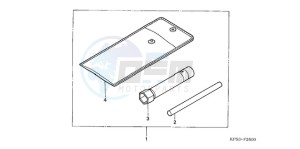 CRF230F9 Australia - (U) drawing TOOLS