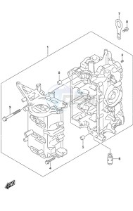 DF 25A drawing Cylinder Block