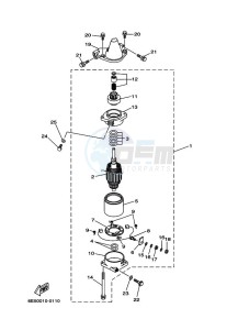 115B drawing STARTING-MOTOR