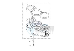 FJR A ABS 1300 drawing METER