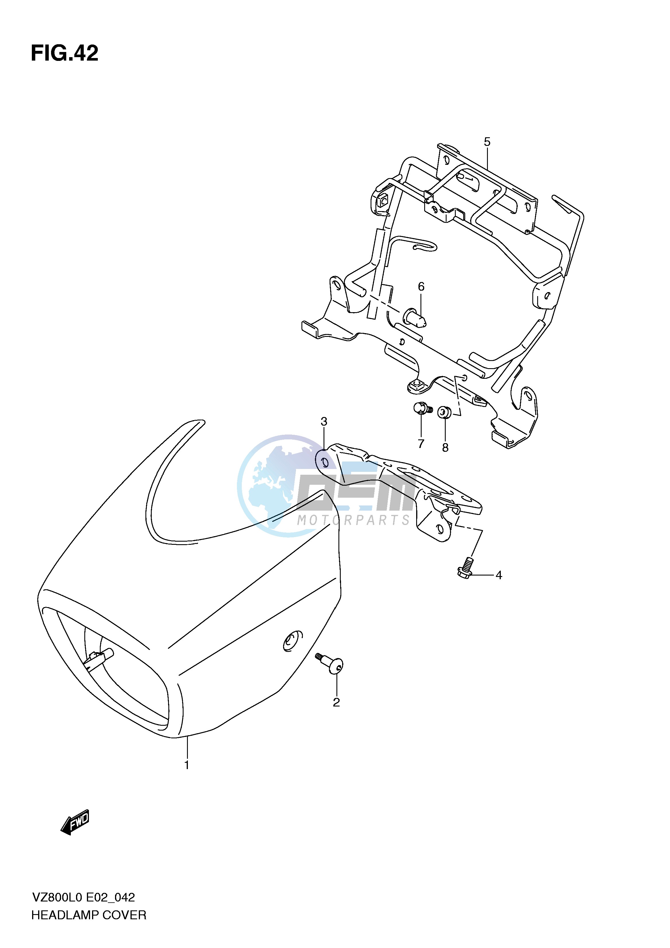 HEADLAMP COVER