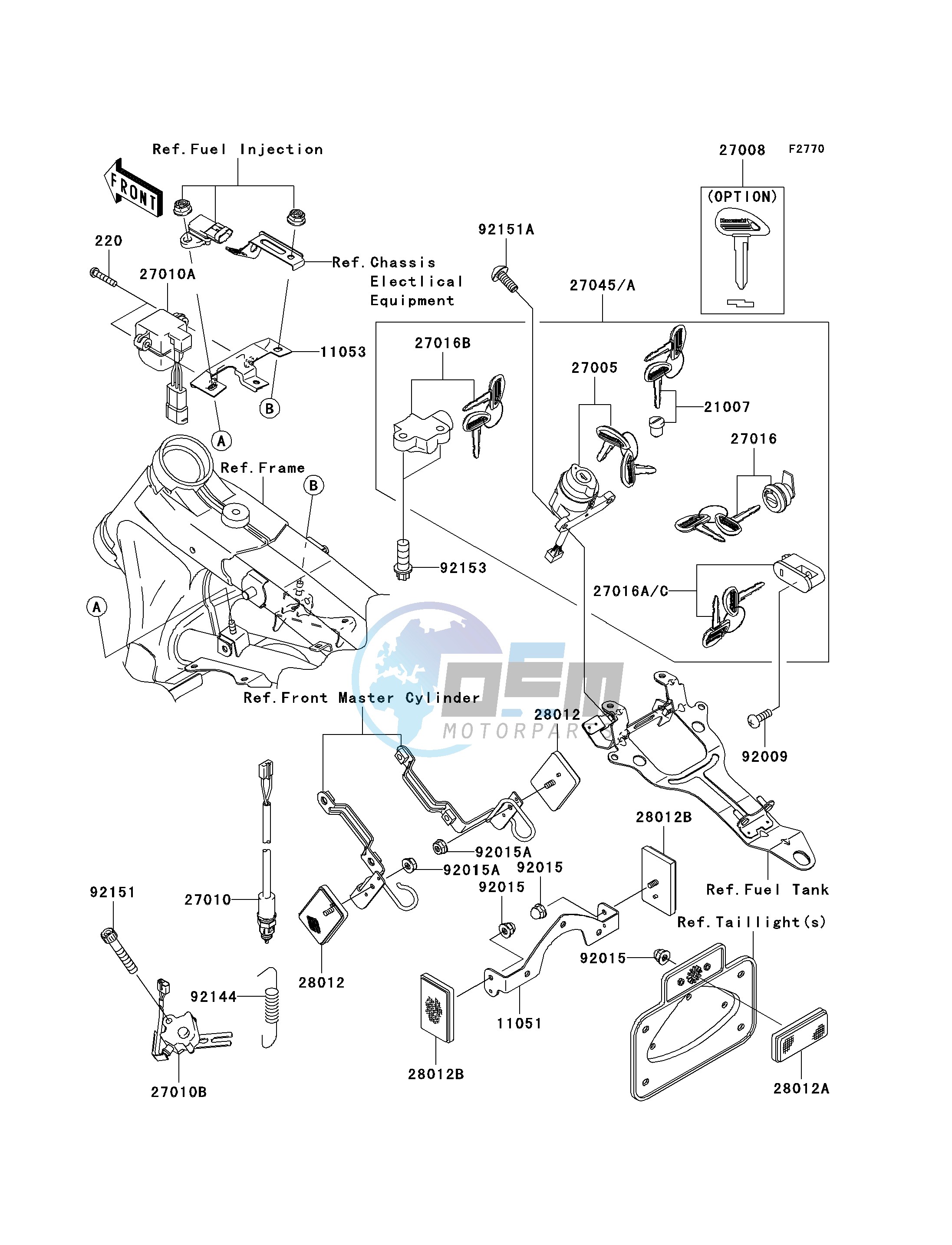 IGNITION SWITCH_LOCKS_REFLECTORS