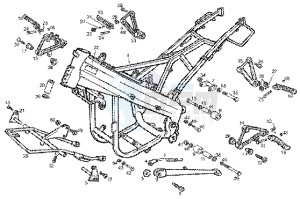 GPR 50 drawing Chassis - Central stand