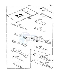 VN 1500 A [VULCAN 88] (A6-A9) [VULCAN 88] drawing OWNERS TOOLS