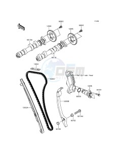 VULCAN S EN650AGFA XX (EU ME A(FRICA) drawing Camshaft(s)/Tensioner