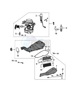 KISBEE SLN drawing CARBURETTOR