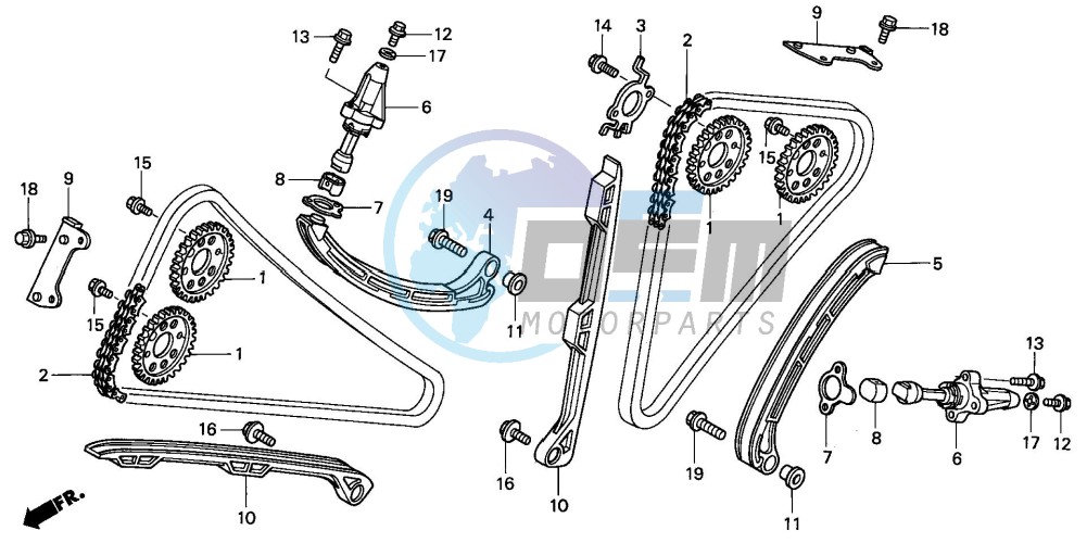 CAM CHAIN/TENSIONER