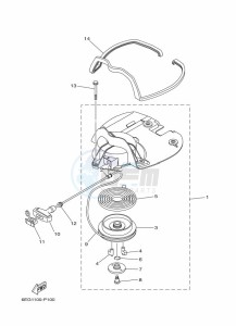 F2-5BMHL drawing STARTER-MOTOR