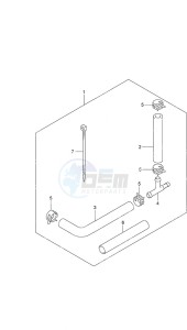 DF 40A drawing Opt: Water Pressure Gauge Sub Kit