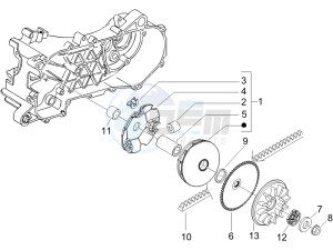 NRG 50 power DD H2O (CH) Switserland drawing Driving pulley