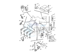 YZF R1 1000 drawing ELECTRICAL DEVICES