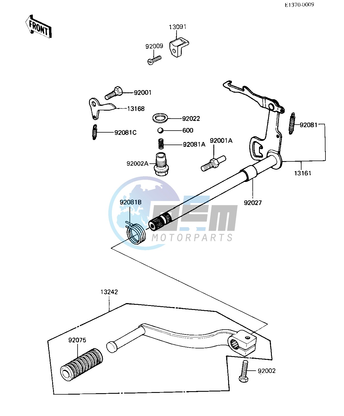 GEAR CHANGE MECHANISM