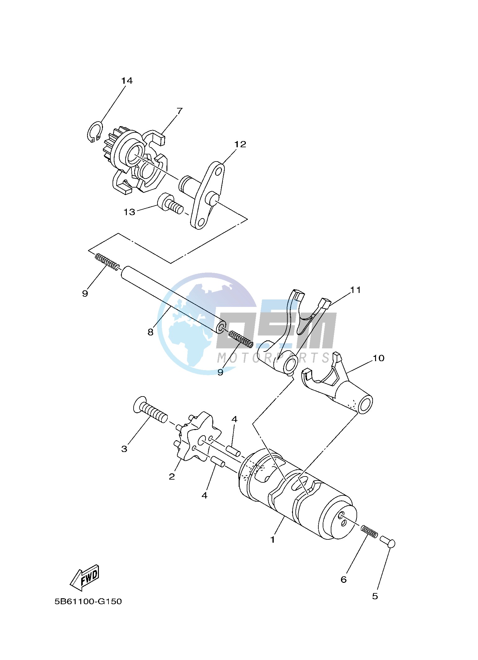 SHIFT CAM & FORK