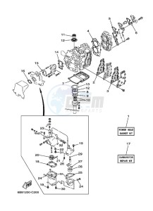 EK15DMHL drawing REPAIR-KIT-1