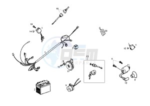 DFW QUAD - 50 cc drawing ELECTRICAL 1