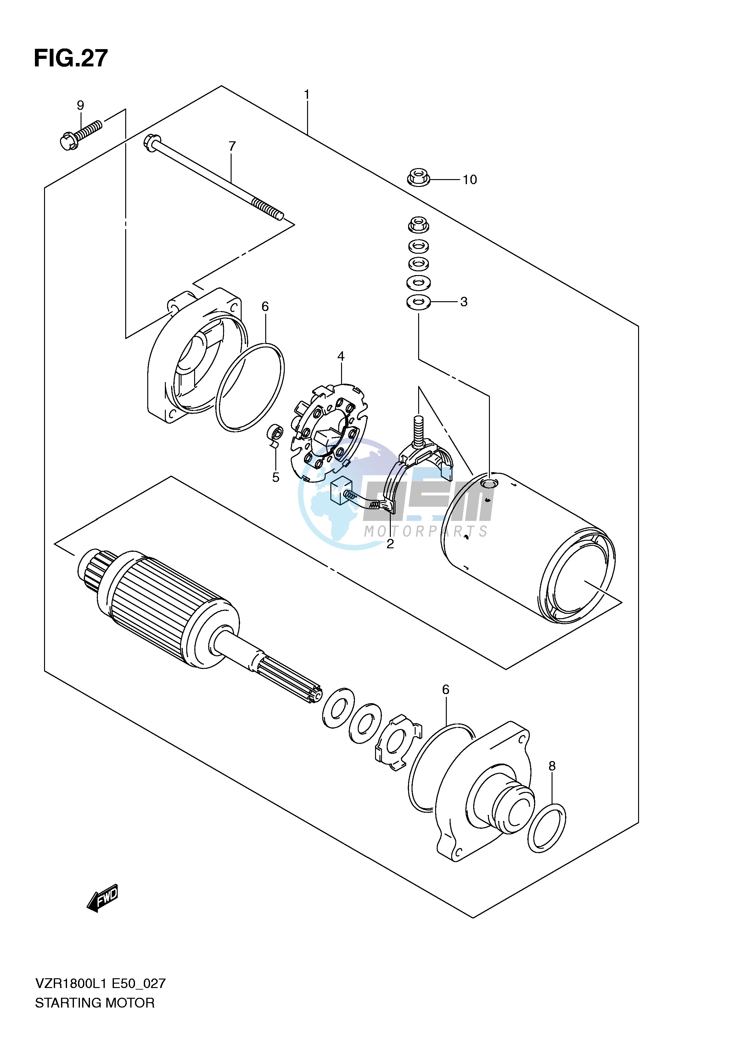 STARTING MOTOR