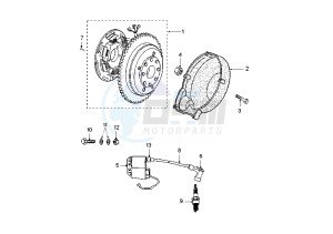 XR6 E - 50 cc drawing GENERATOR