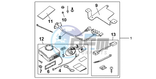 KIT ALARM SYS