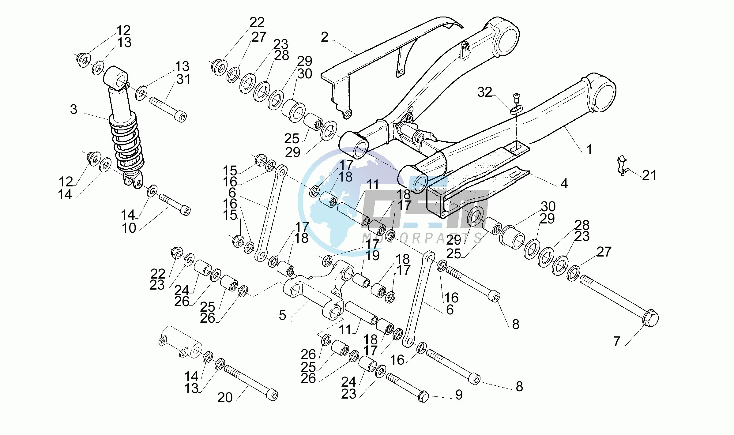 Swing arm