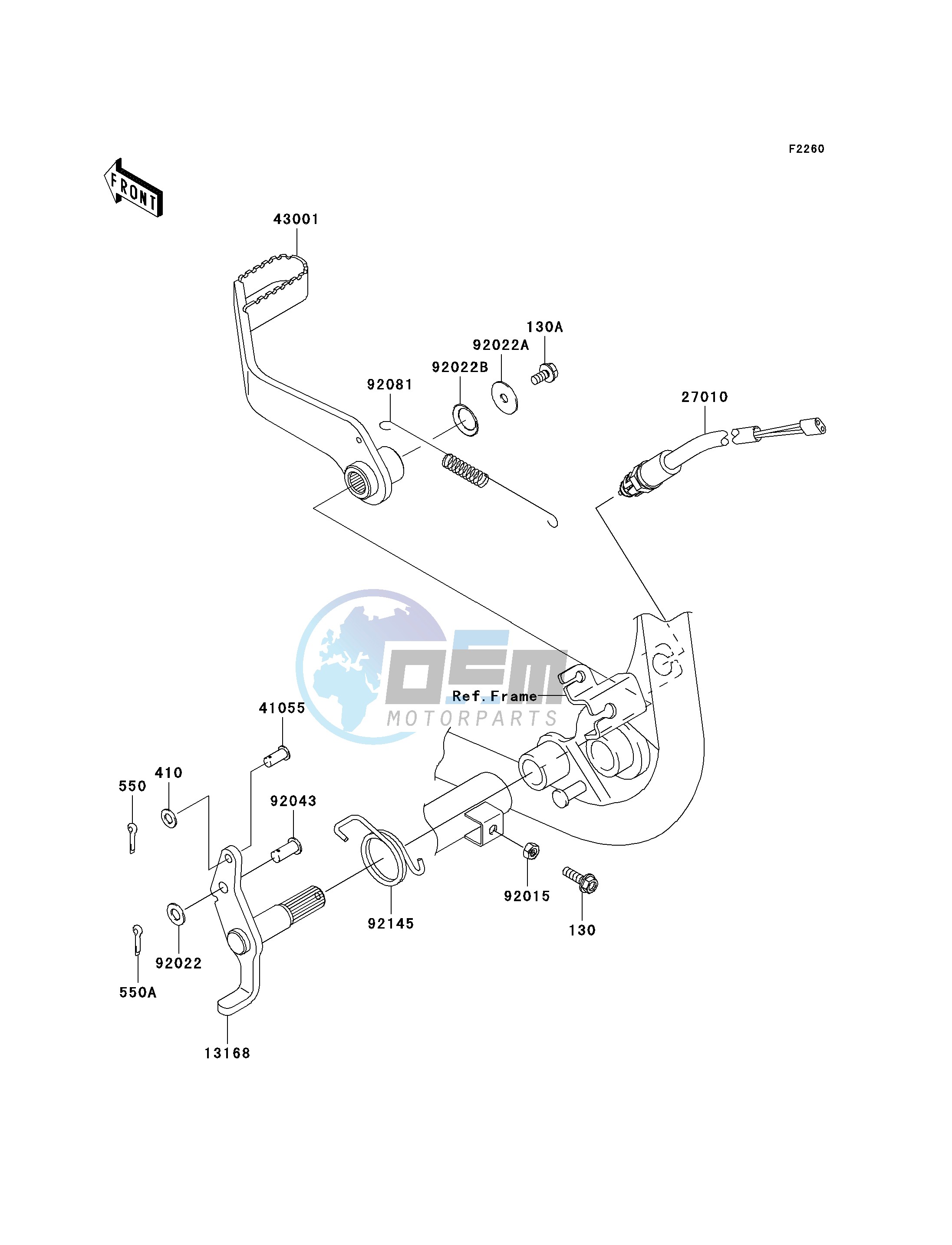 BRAKE PEDAL