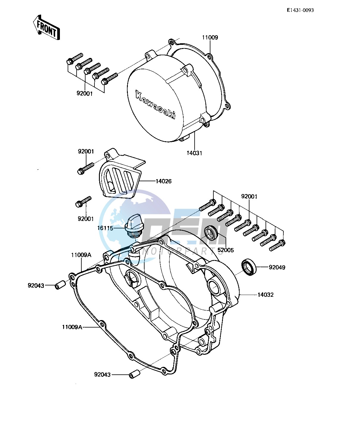 ENGINE COVERS -- 83 A1- -