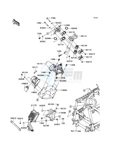 KVF750_4X4_EPS KVF750HCS EU drawing Steering Shaft