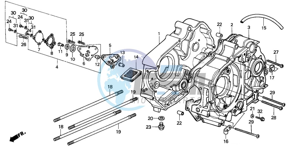 CRANKCASE/OIL PUMP