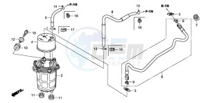 TRX420TM FOURTRAX drawing FUEL PUMP