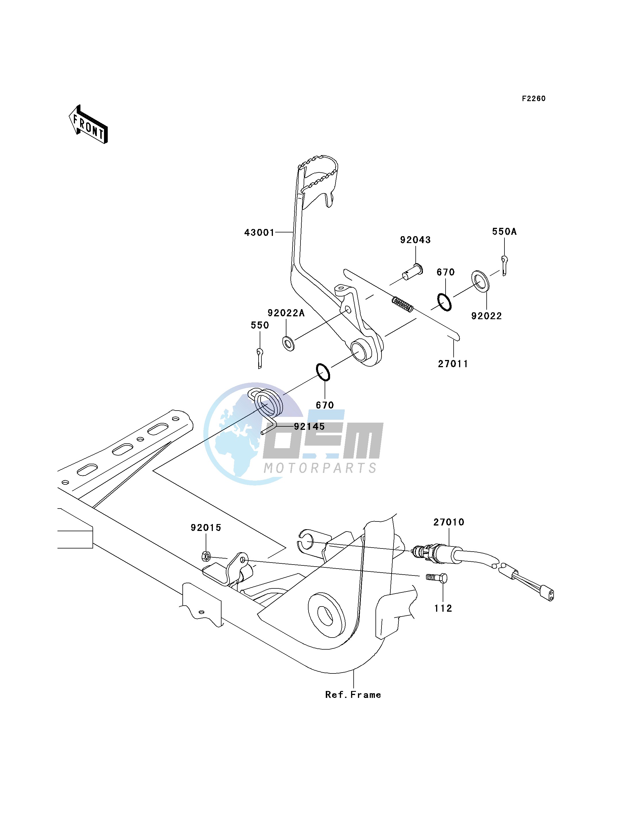 BRAKE PEDAL