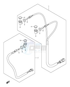 LT-F250 (E17) drawing PILOT LAMP (LT-F250K2 K3 K4 K5 K6 E17,E24)