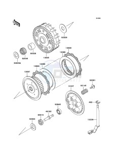 VN800 CLASSIC VN800B6F GB XX (EU ME A(FRICA) drawing Clutch