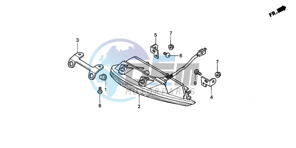 TAILLIGHT (CBR900RR2,3)