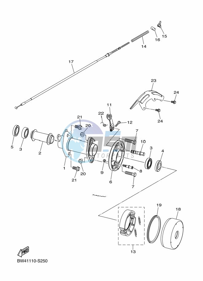 REAR BRAKE