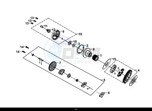 NH-T 125I (MG12B1-EU) (L9-M0) drawing OIL PUMP OIL FILTER ROTOR