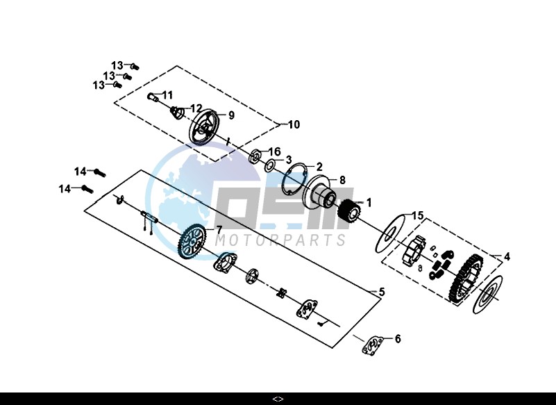 OIL PUMP OIL FILTER ROTOR