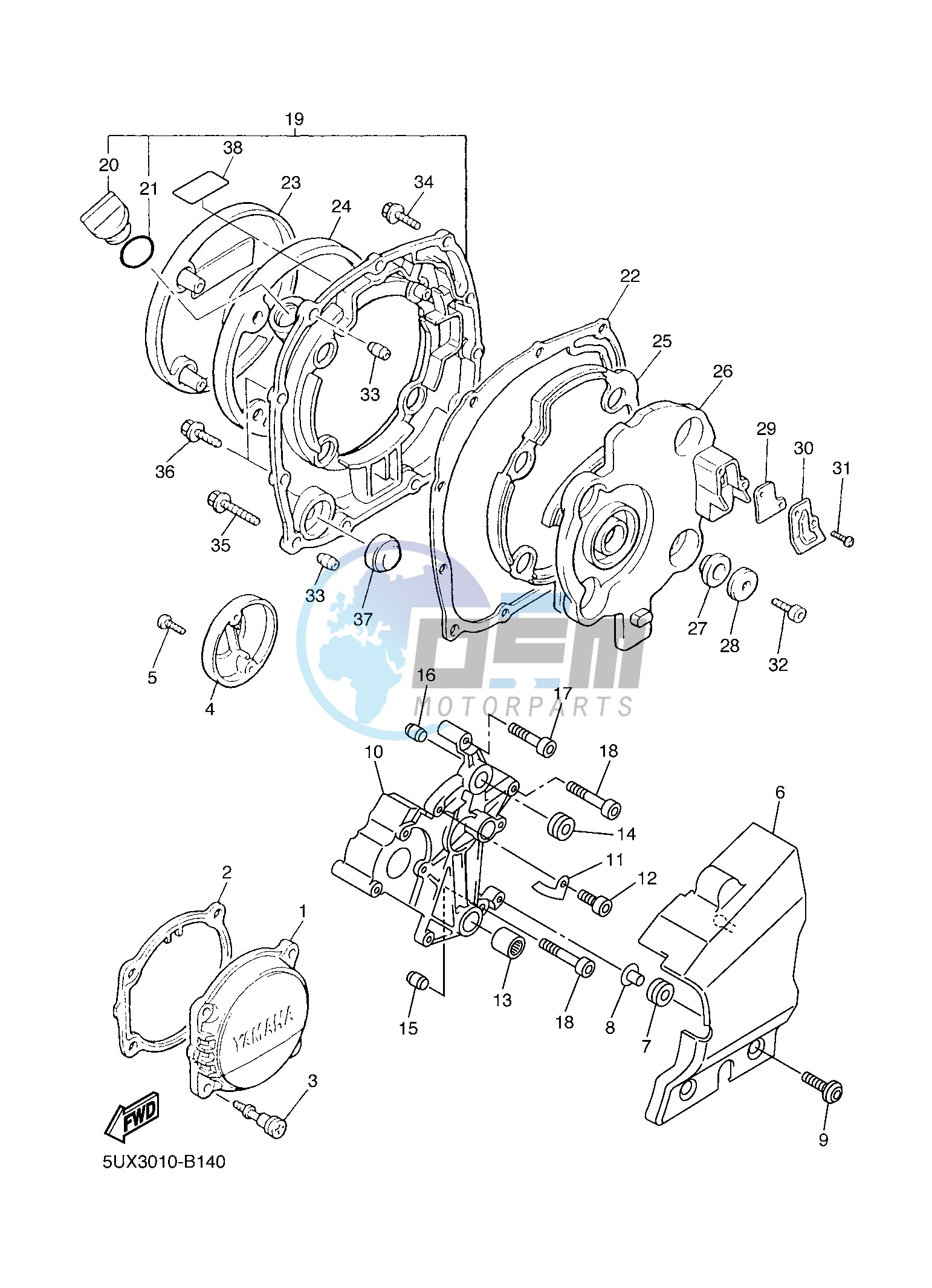 CRANKCASE COVER 1