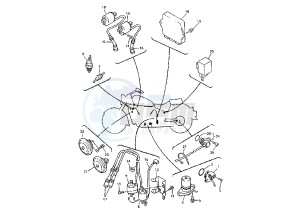 XVZ ROYAL STAR 1300 drawing ELECTRICAL DEVICES