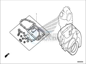 CRF125FBH Europe Direct - (ED) drawing GASKET KIT B