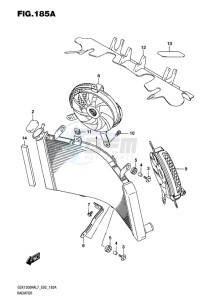 GSX-1300R ABS HAYABUSA EU drawing RADIATOR