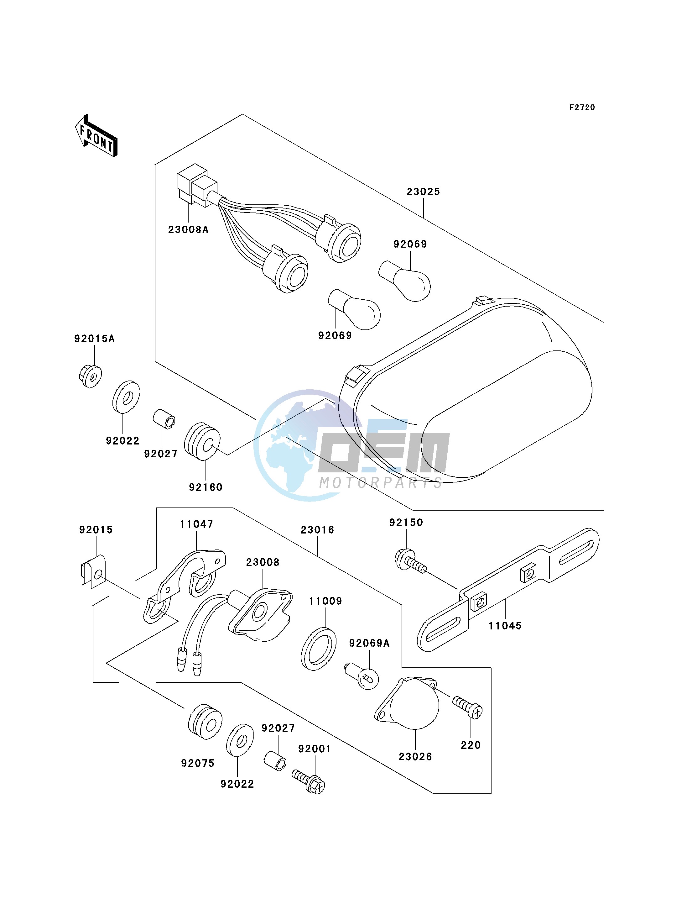 TAILLIGHT-- S- -