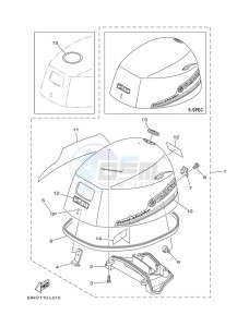 F15CEHL drawing FAIRING-UPPER