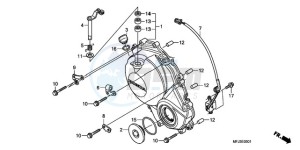 CBR600RR9 Korea - (KO) drawing RIGHT CRANKCASE COVER (CBR600RR9,A/RA9,A)