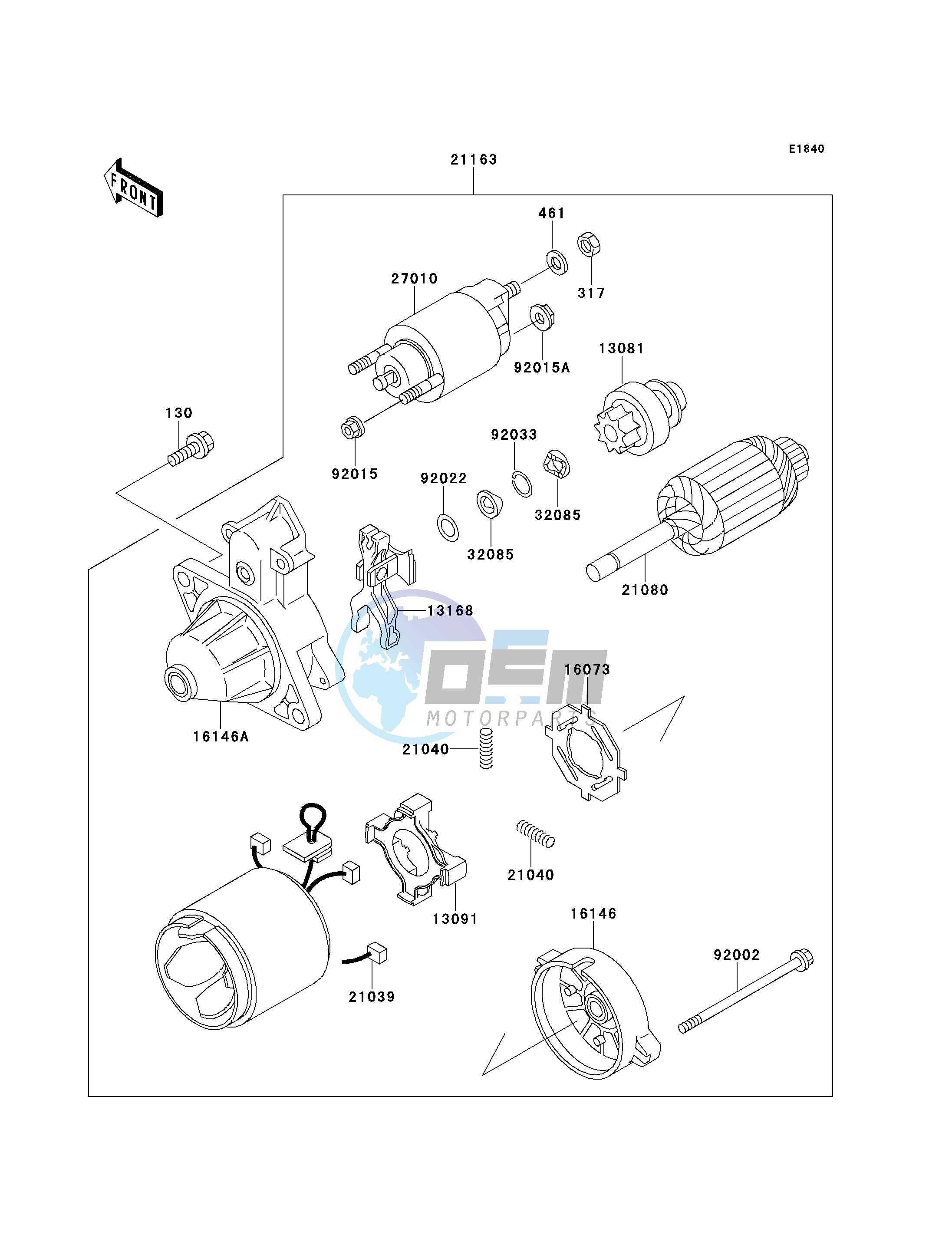 STARTER MOTOR