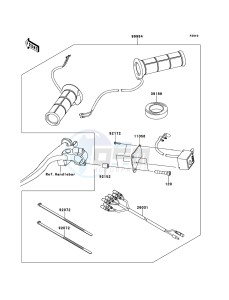 Z1000SX ABS ZX1000HDF FR GB XX (EU ME A(FRICA) drawing Accessory(Grip Heater)